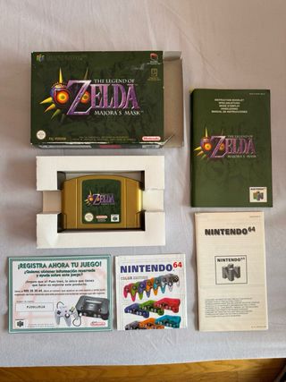 Zelda Majora's Mask N64 + Orig. Soundtrack Promo