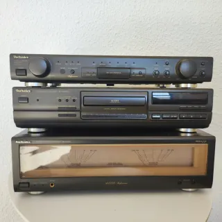 Equipo de música Technics negro