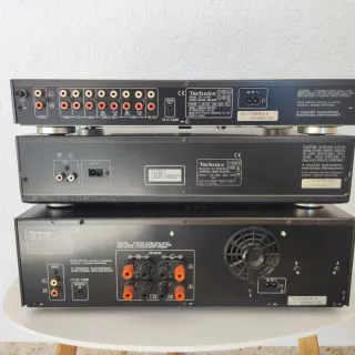 Equipo de música Technics negro