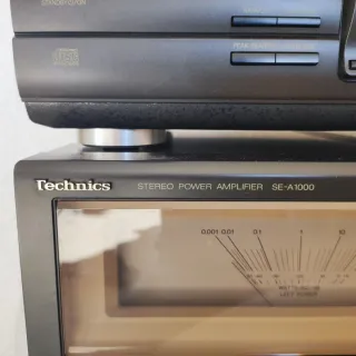 Equipo de música Technics negro