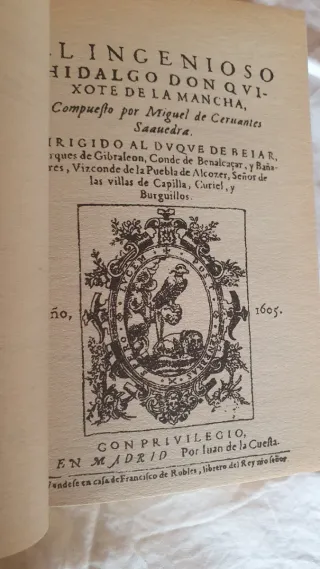 Don Quijote de la Mancha Biblioteca IV Centenario