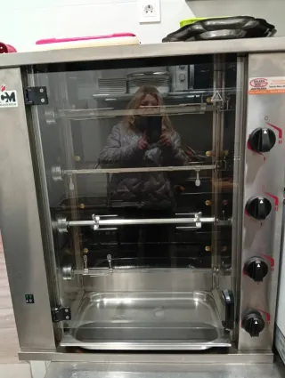 Asador de pollo industrial CM