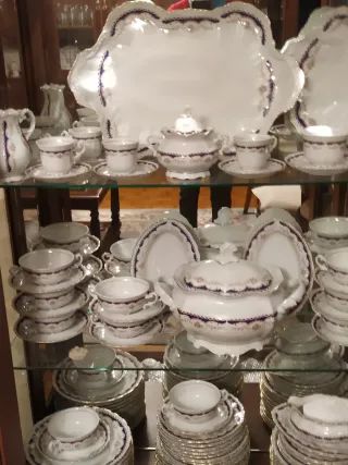 Vajilla Capeans 132 piezas porcelana