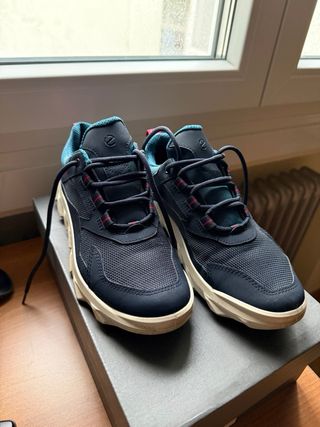 Zapatillas Ecco Gore-Tex Azul/Verde