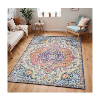 Alfombra Vintage Oriental Multicolor 200x275