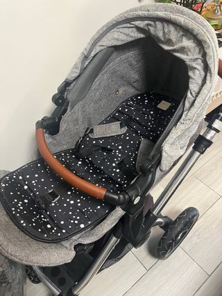 Cochecito Trío Jane Muum Gris