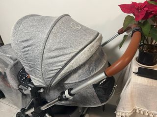 Cochecito Trío Jane Muum Gris