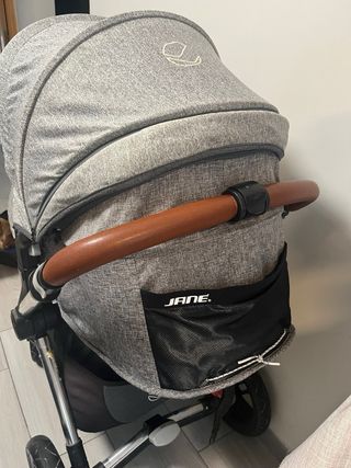 Cochecito Trío Jane Muum Gris
