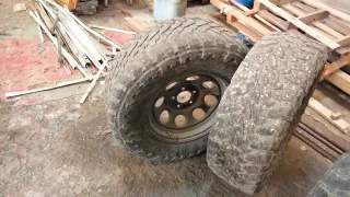 Llantas Jeep 17 pulgadas desplazadas.