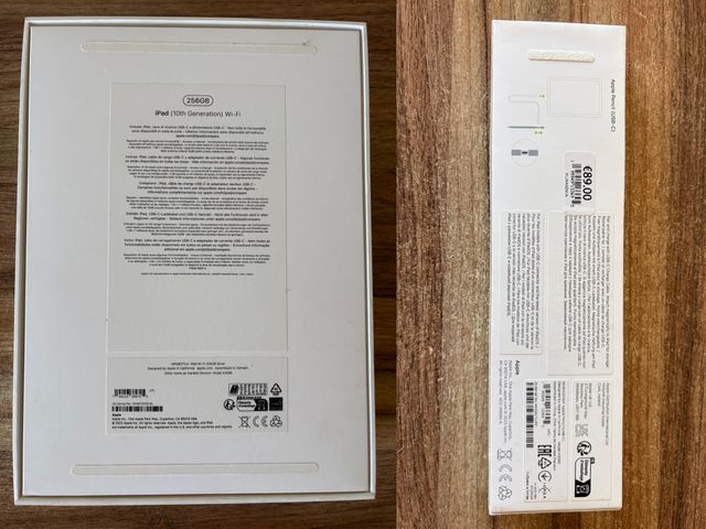 iPad 10ª Gen 256GB + Lápiz + Teclado
