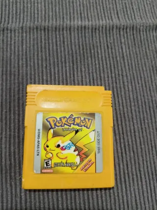 Pokémon Amarillo Game Boy Edición Española