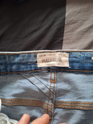 Pantalón corto vaquero Adidas Talla 38