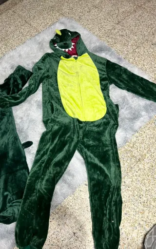 Disfraz Dinosaurio Verde Talla M