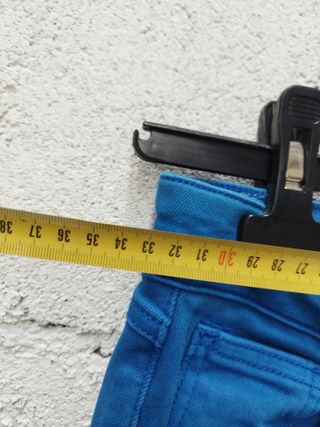 Pantalón Desigual Azul Acampanado