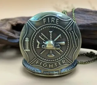Relógio de Bolso Fire Fighter Bombeiro