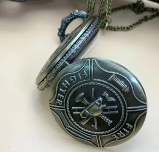 Relógio de Bolso Fire Fighter Bombeiro