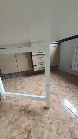 Mesa plegable IKEA blanca