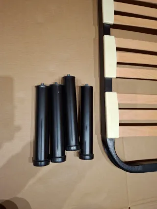 Somier Cama Nido Metálico y Madera