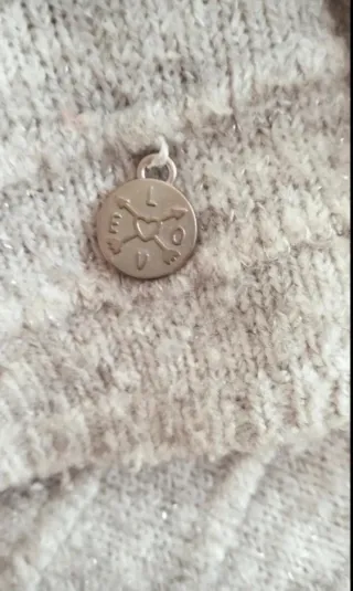 Jersey cuello alto gris