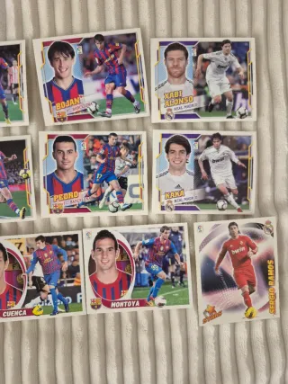Cromos La Liga Este 10/11 y 12/13