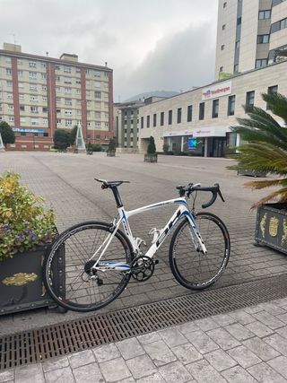 Bicicleta BH RC1 Blanca y Azul talla M