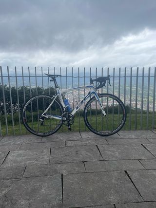 Bicicleta BH RC1 Blanca y Azul talla M