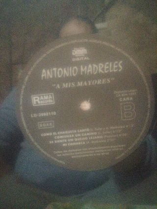 Vinilo Antonio Madrelos - A Mis Mayores