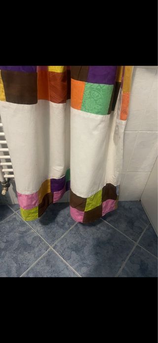 Vestito tipo mosaico colorato scatola 64