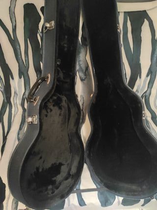 Estuche funda rigida Guitarra Eléctrica Les Paul