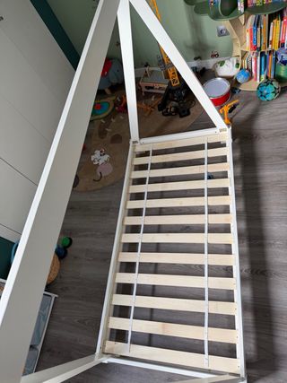 Cama infantil tipi blanca 140x70 cm