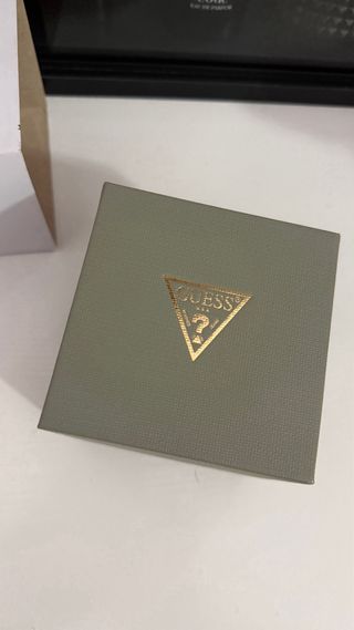 Reloj Guess Dorado y Azul Nuevo