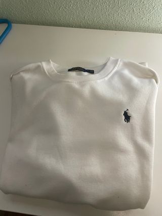 Sudadera Polo Ralph Lauren Blanca