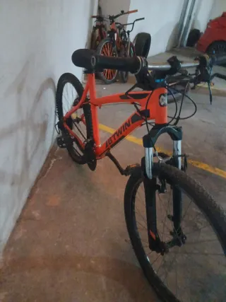 Bicicleta Btwin Rockrider 340 Naranja