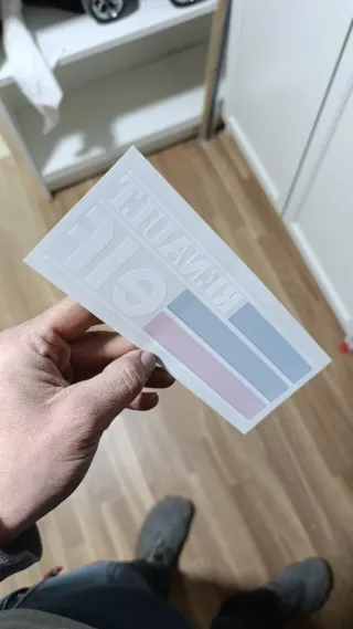 Pegatina Renault Elf