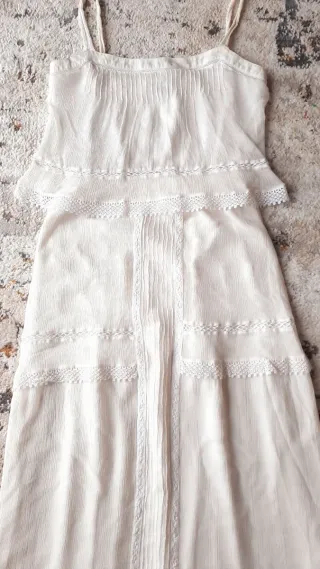 Vestido seda Massimo Dutti Talla S