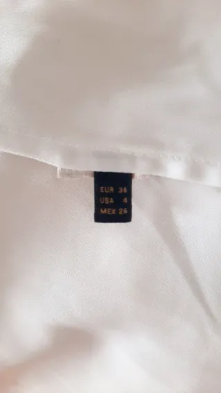 Vestido seda Massimo Dutti Talla S