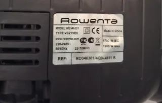 Aspiradora Rowenta Compacteo Cyclonic 1900W