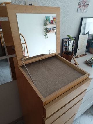 Cómoda MALM 6 cajones 40x123cm