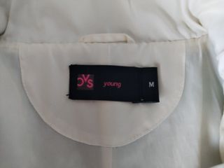 Piumino corto bianco