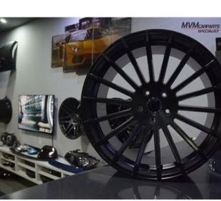 Juego de 4 Llantas 21" Haman Look Black Matt BM108