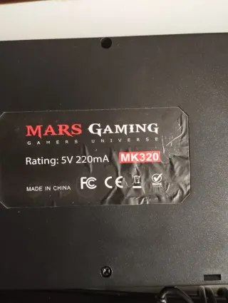 Set 3 Teclados USB Dell, Mars Gaming, NGS