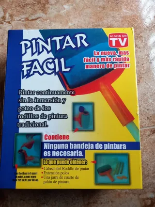 Kit Pintura Fácil Rodillo sin Bandeja