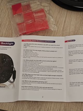 Luz LED Imersão TV com Controle Remoto