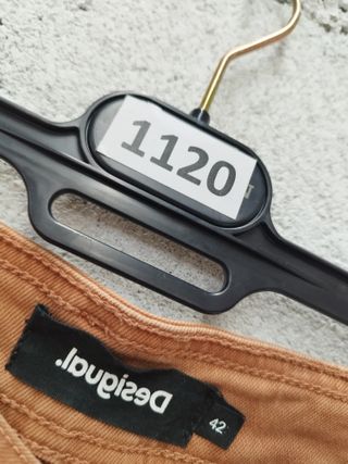 Pantalón Desigual ancho marrón