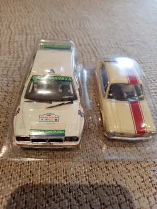 4 carrocerías Coches Scalextric Rally