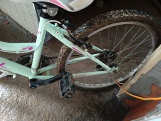 Bicicleta Mítica Katana S Rosa/Celeste