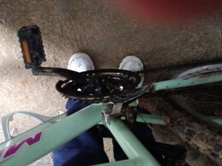 Bicicleta Mítica Katana S Rosa/Celeste