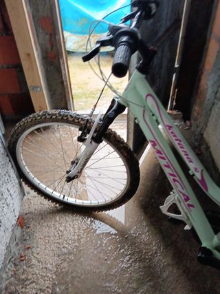 Bicicleta Mítica Katana S Rosa/Celeste