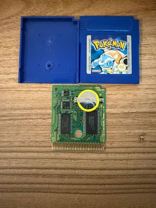 Cartucho Pokémon Azul Game Boy Nintendo