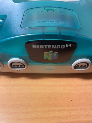 Consola Nintendo 64 Ice Blue PAL